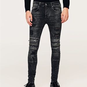 Zara Man Studded Jean